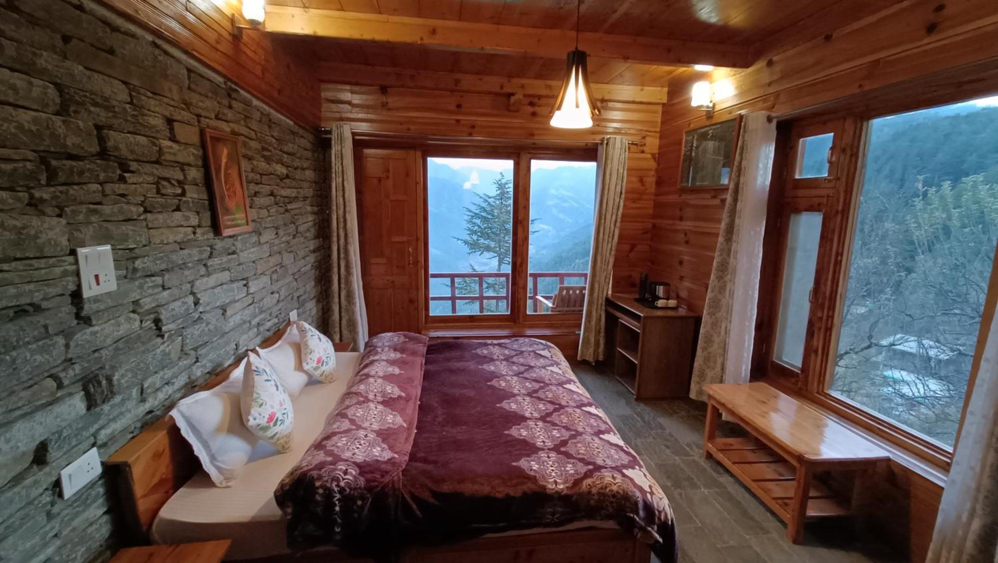 Ishan Log Huts-A Boutique Home Stay Banjār Εξωτερικό φωτογραφία
